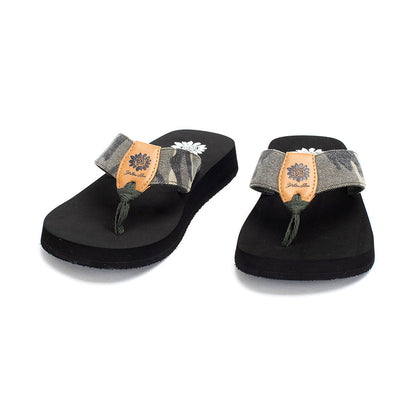 Yellow Box Footwear Deals | Finwick Flip Flop - Camo