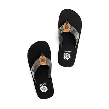 Yellow Box Footwear Deals | Finwick Flip Flop - Camo