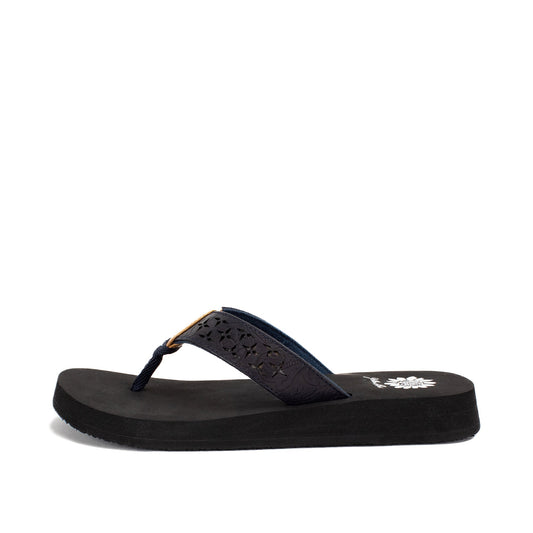 Yellow Box Footwear Classic | Benji Flip Flop - Navy
