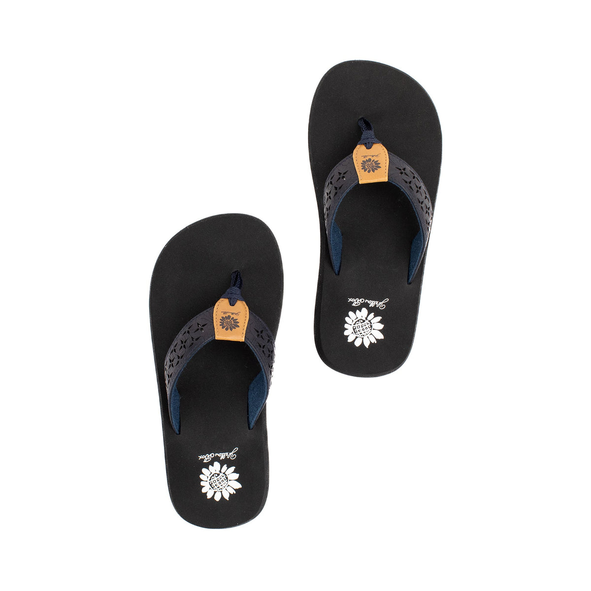 Yellow Box Footwear Classic | Benji Flip Flop - Navy