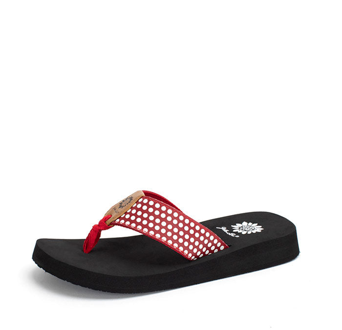 Yellow Box Footwear Essential | Fromy Flip Flop - Red
