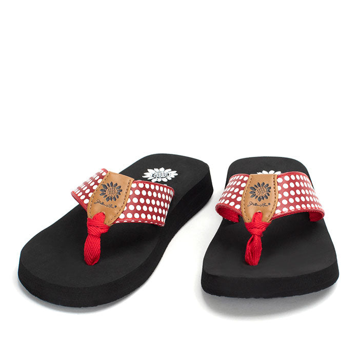 Yellow Box Footwear Essential | Fromy Flip Flop - Red