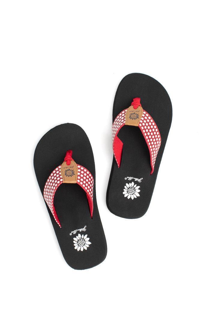 Yellow Box Footwear Essential | Fromy Flip Flop - Red