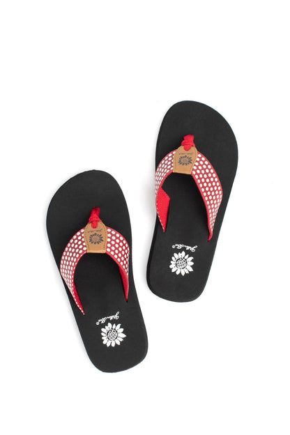 Yellow Box Footwear Essential | Fromy Flip Flop - Red