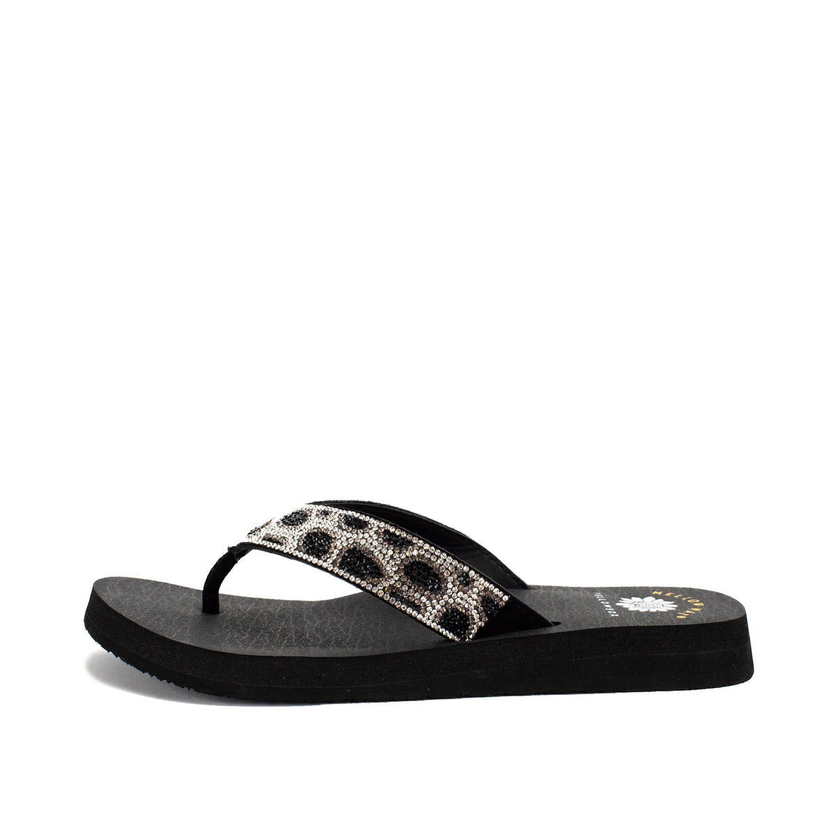 Yellow Box Footwear Best Seller | Naseeba Flip Flop - Black