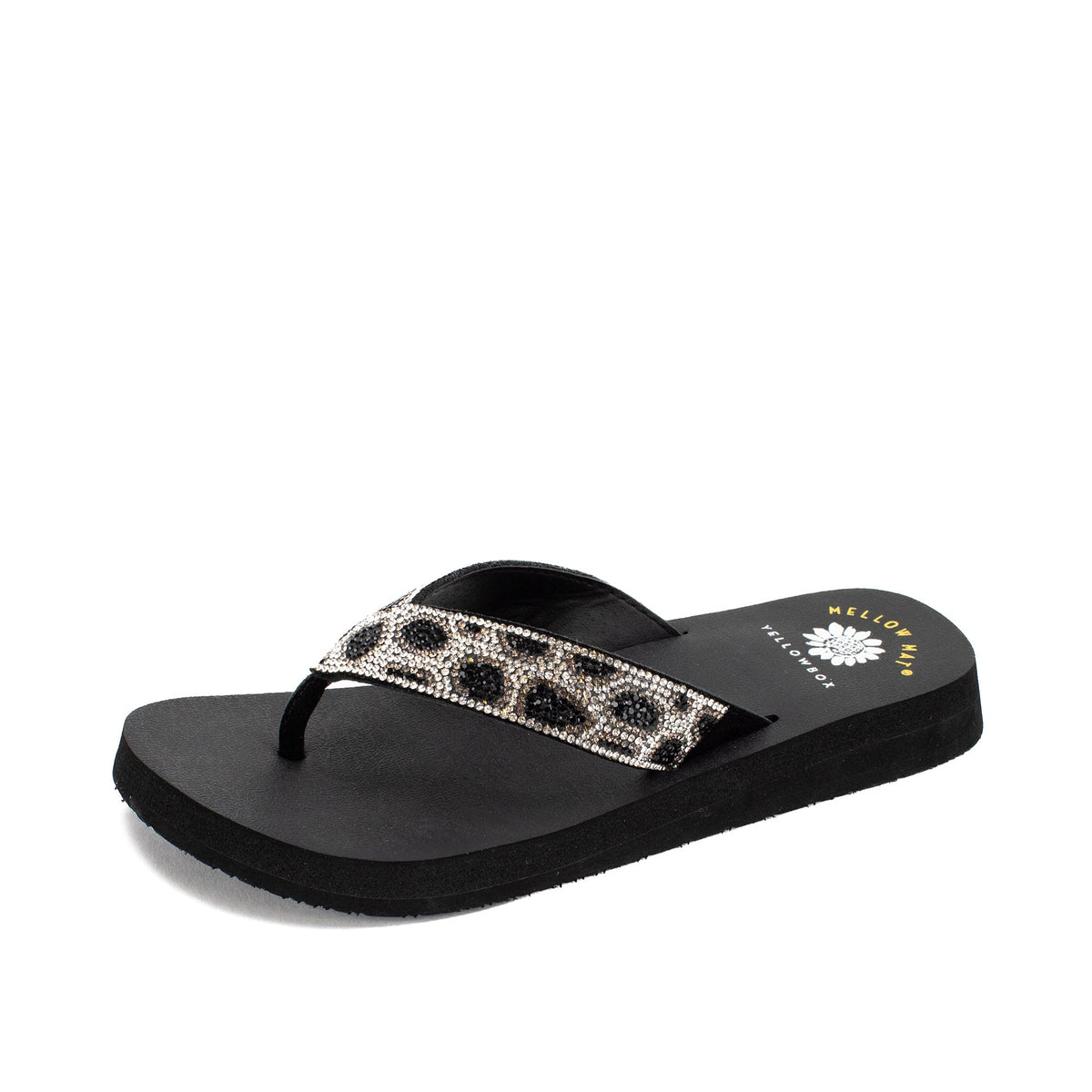 Yellow Box Footwear Best Seller | Naseeba Flip Flop - Black