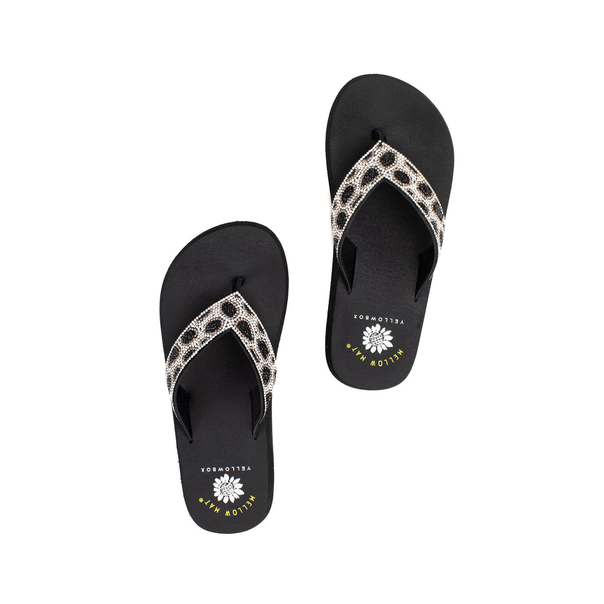 Yellow Box Footwear Best Seller | Naseeba Flip Flop - Black