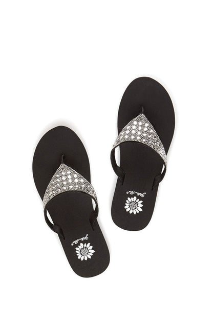 Yellow Box Footwear Trending | Birder Wedge Sandal - Clear