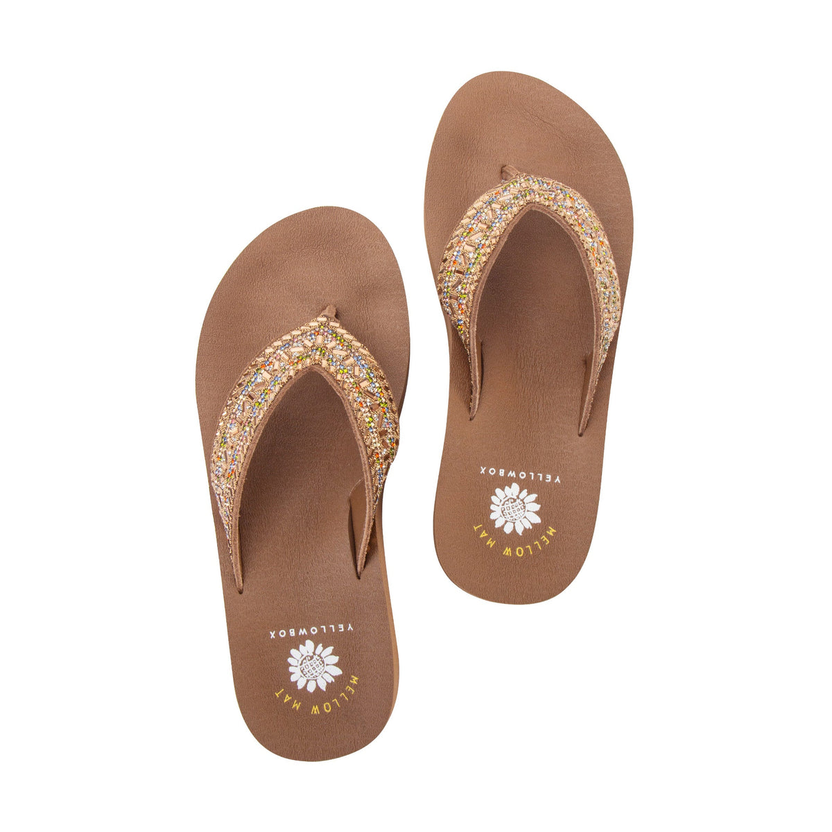 Yellow Box Footwear Value | Bryce Flatform Sandal - Tan Multi