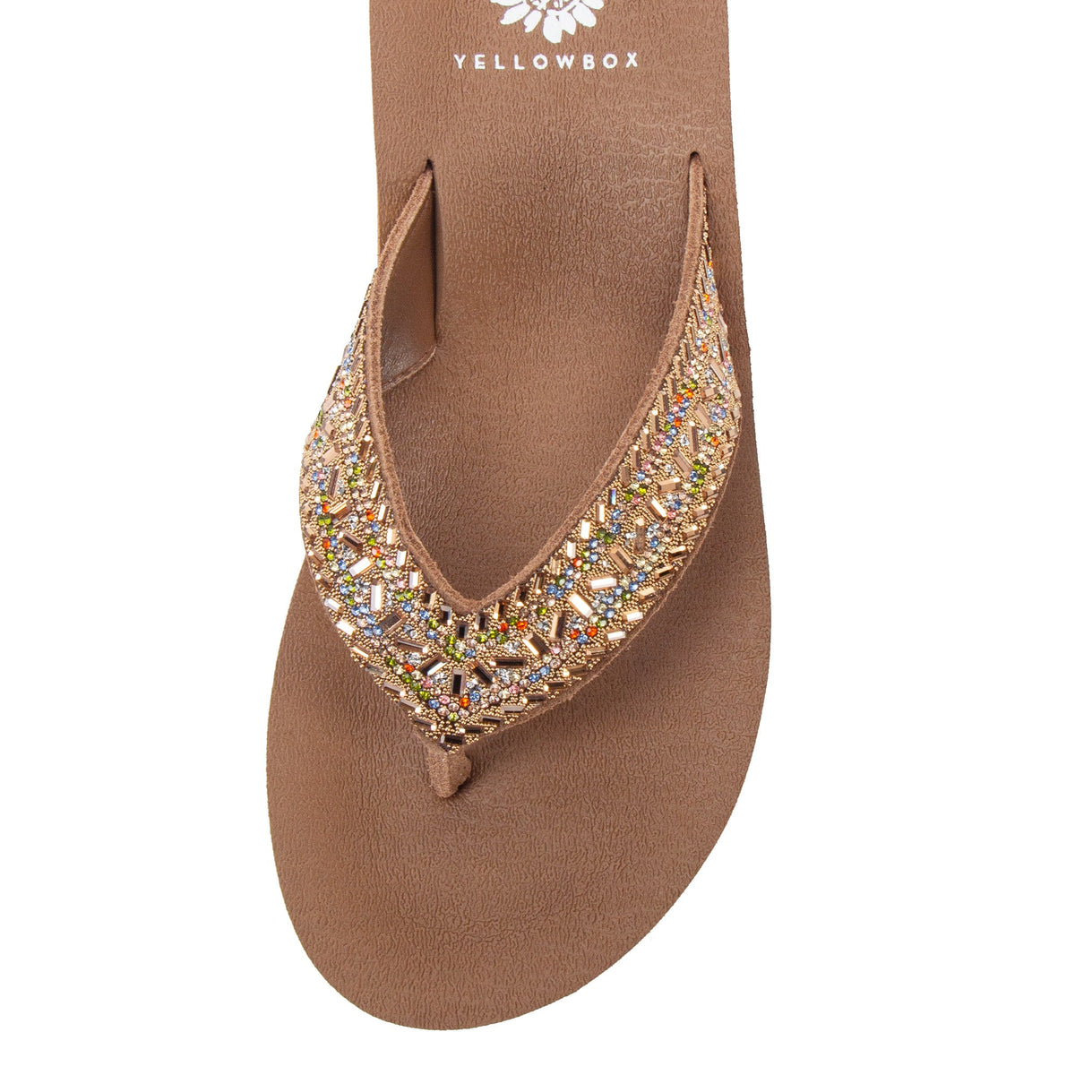 Yellow Box Footwear Value | Bryce Flatform Sandal - Tan Multi