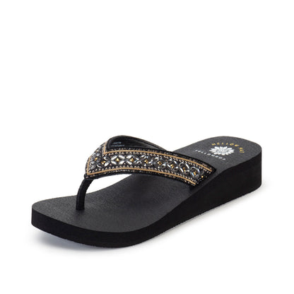 Yellow Box Footwear Sale | Charlton Sandal - Black