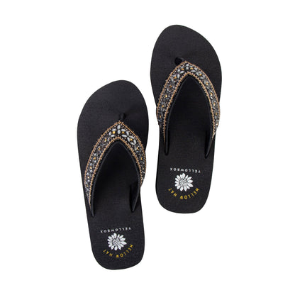 Yellow Box Footwear Sale | Charlton Sandal - Black