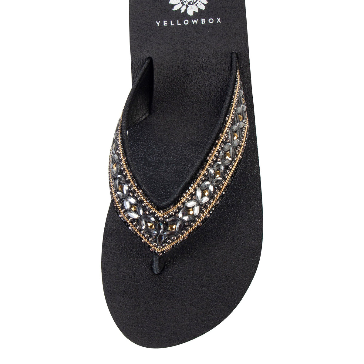 Yellow Box Footwear Sale | Charlton Sandal - Black