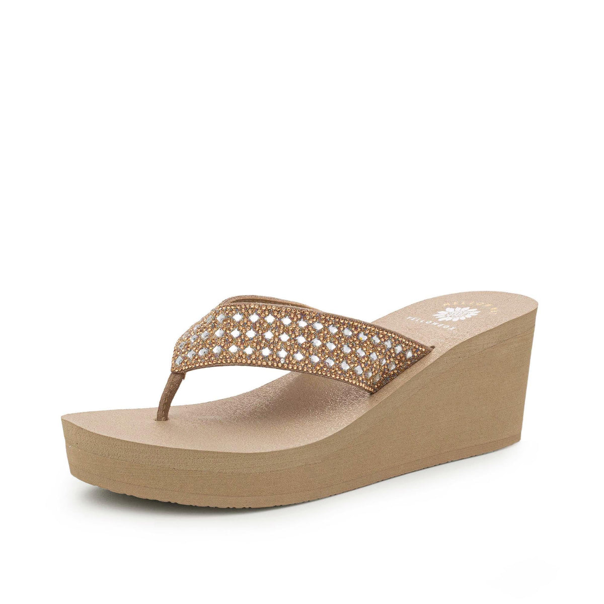 Yellow Box Footwear Customer Favorite | Wyle Wedge Sandal - Taupe