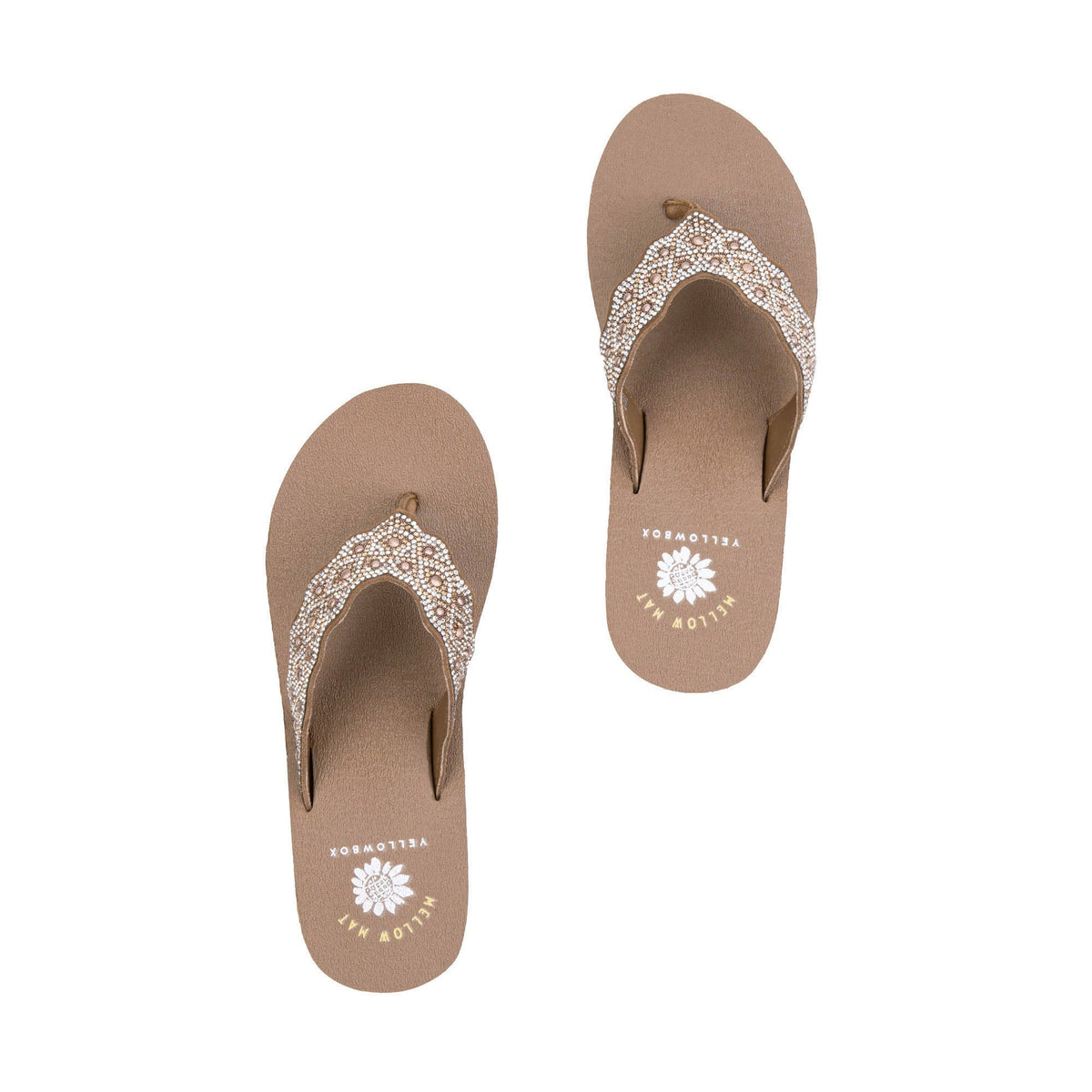 Yellow Box Footwear Top Pick | Winny Wedge Sandal - Tan