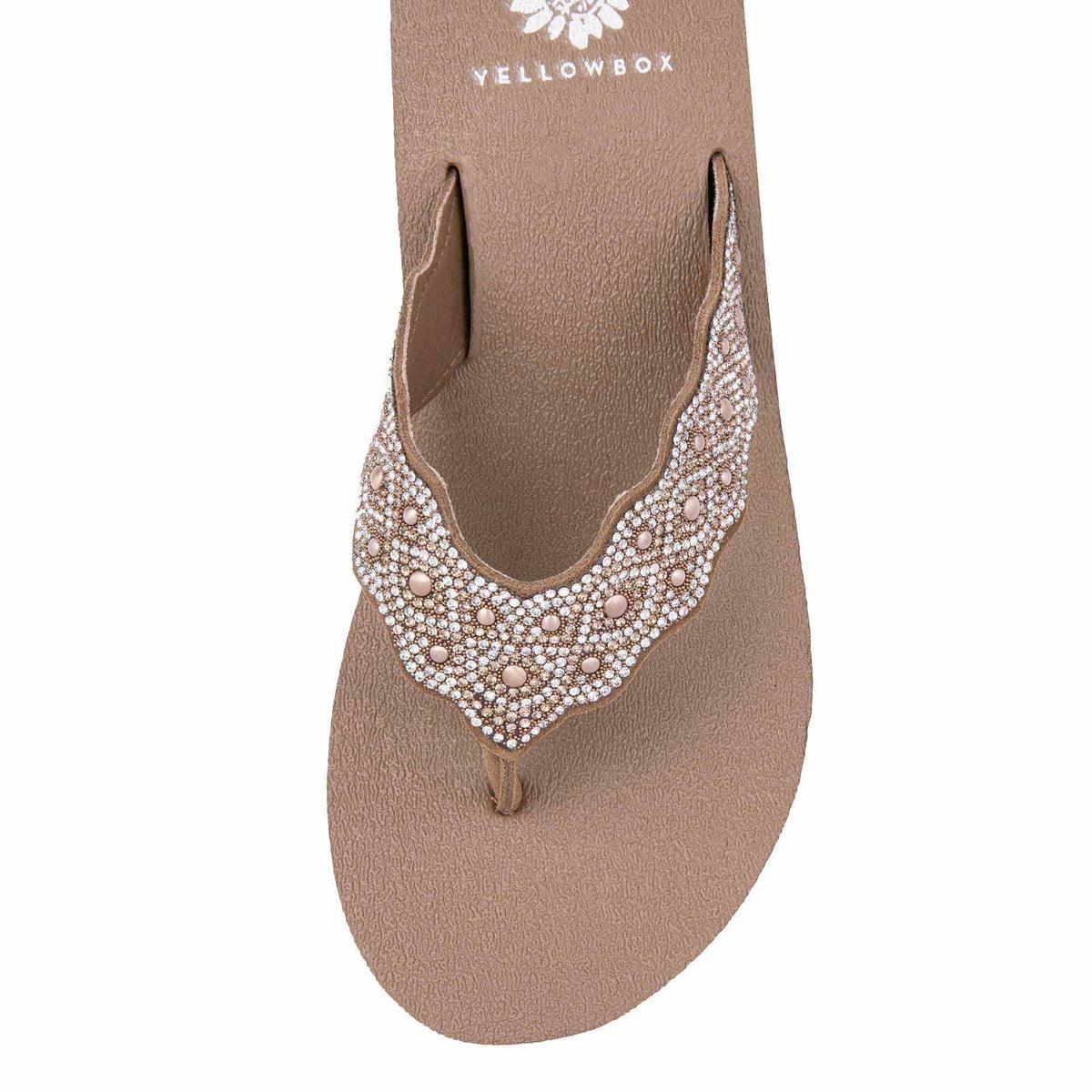 Yellow Box Footwear Top Pick | Winny Wedge Sandal - Tan