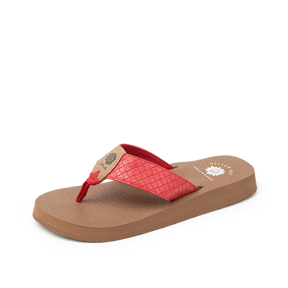 Yellow Box Footwear Latest | Nandika Flip Flop - Red