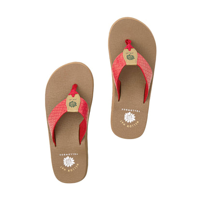 Yellow Box Footwear Latest | Nandika Flip Flop - Red