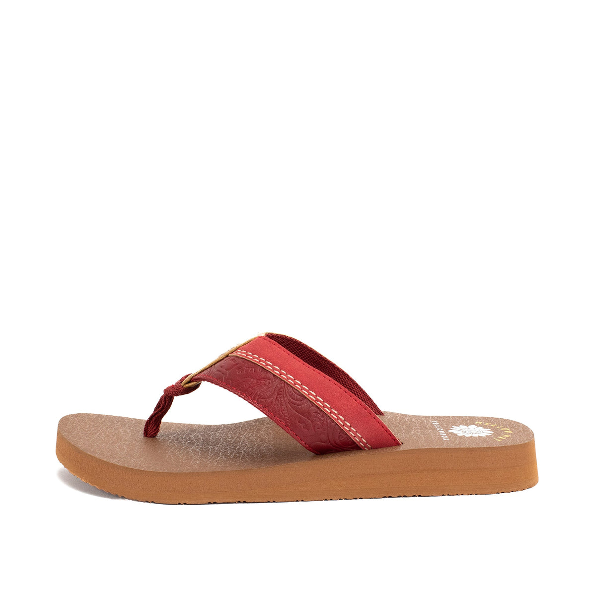 Yellow Box Footwear Discount | Nolina Flip Flop - Red