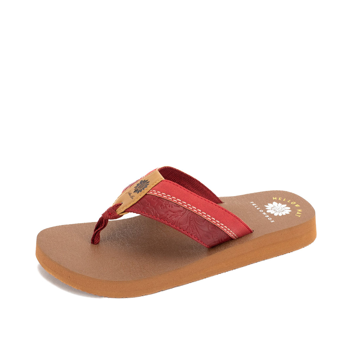 Yellow Box Footwear Discount | Nolina Flip Flop - Red