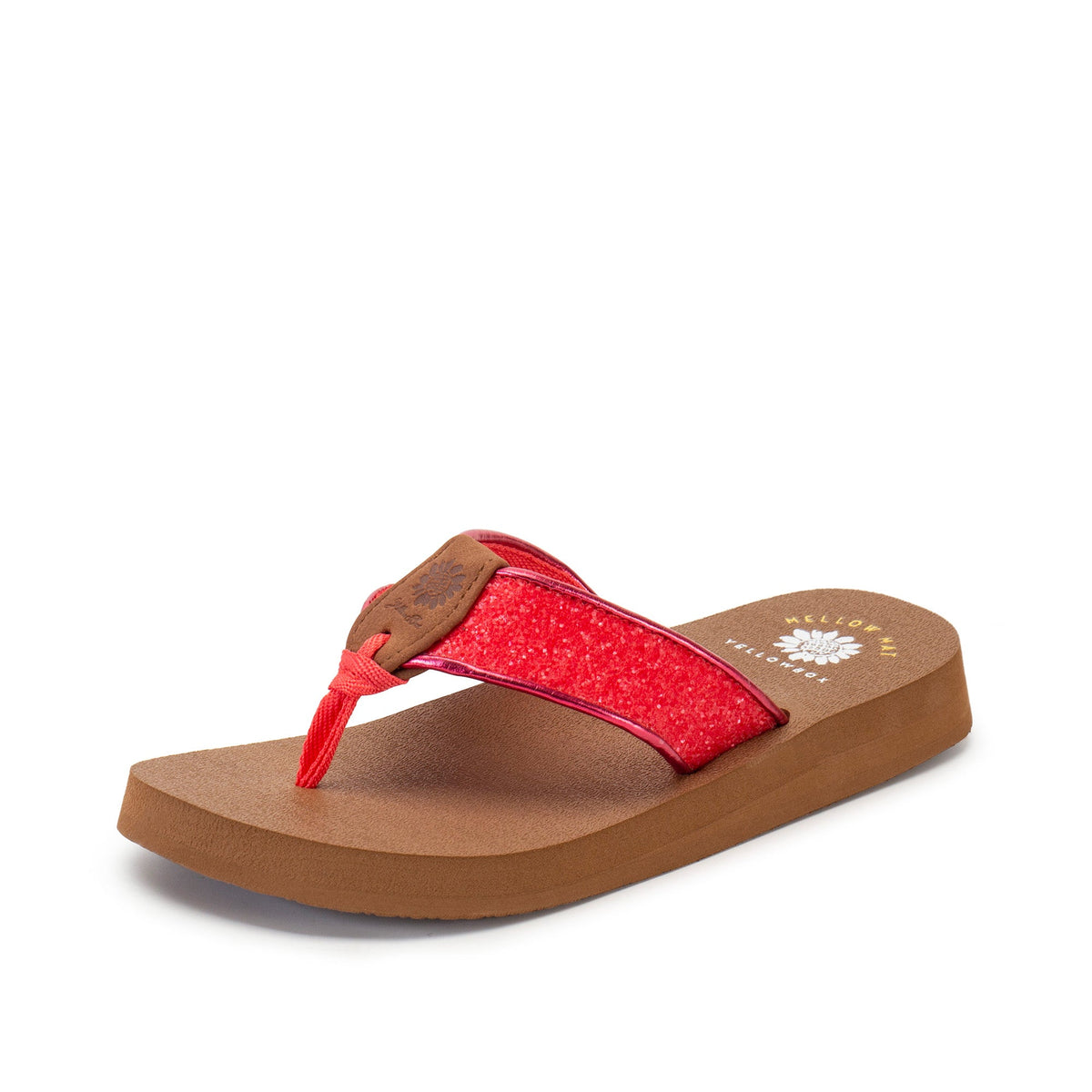 Yellow Box Footwear New | Naseem Flip Flop - Red