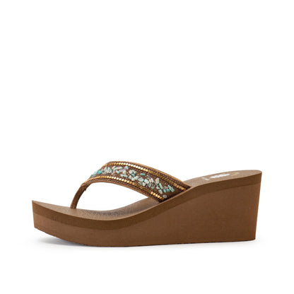 Yellow Box Footwear Featured | Wilfred Wedge Sandal - Sand