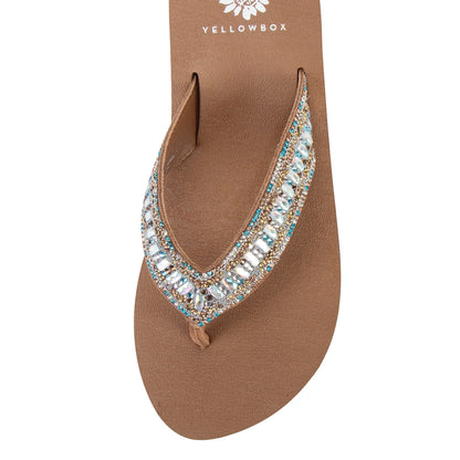 Yellow Box Footwear Special Offer | Carinah Sandal - Turquoise Multi