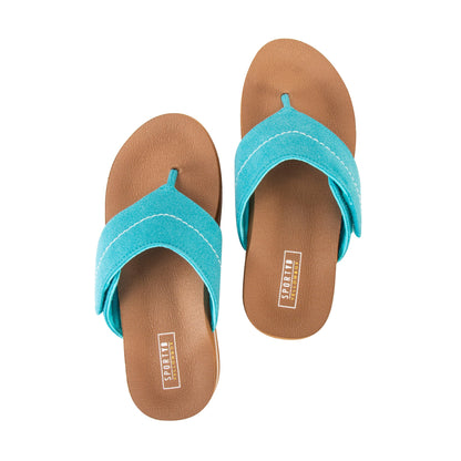 Yellow Box Footwear Latest | Calica Flatform Sandal - Turquoise