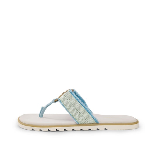 Yellow Box Footwear Trending | Stencil Thong Sandal - Blue