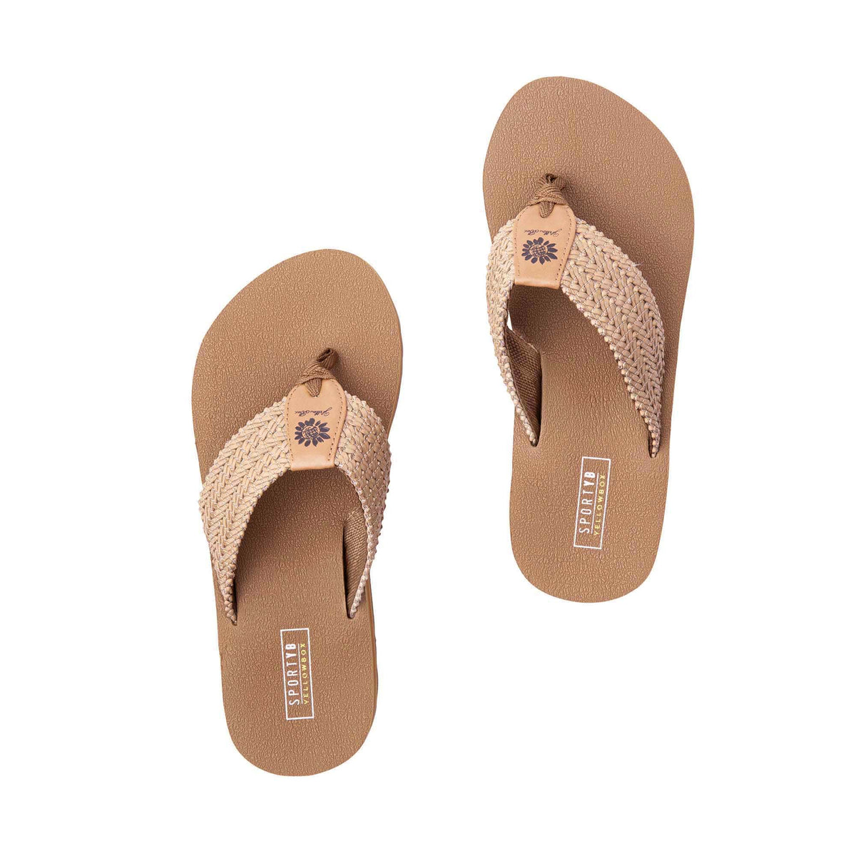 Yellow Box Footwear Deals | Misha Flatform Sandal - Tan