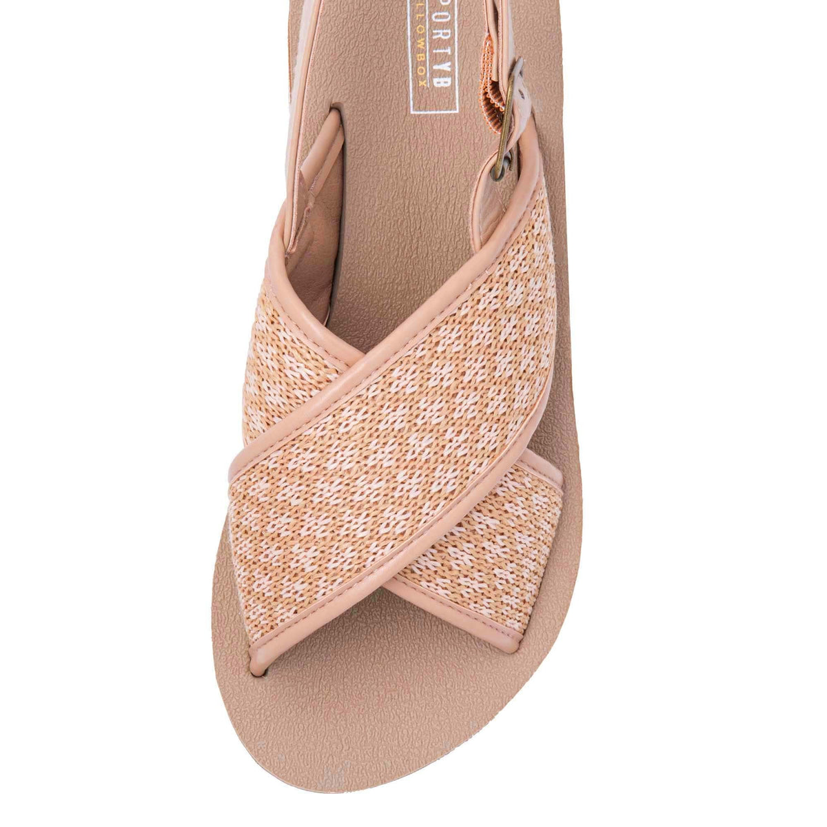 Yellow Box Footwear Special Offer | Mariane Flatform Sandal - Natural
