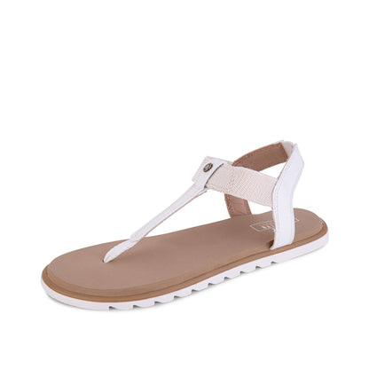 Yellow Box Footwear Everyday | Static Thong Sandal - White