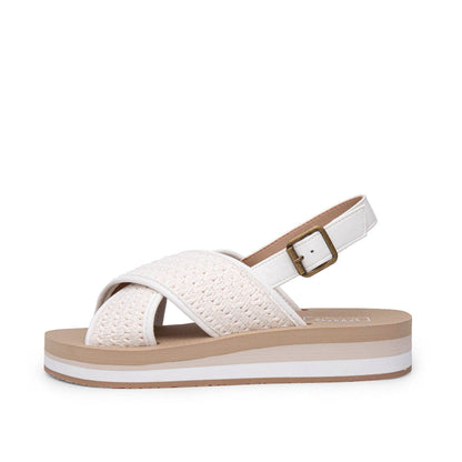 Yellow Box Footwear Hot Sale | Mariane Flatform Sandal - Cream