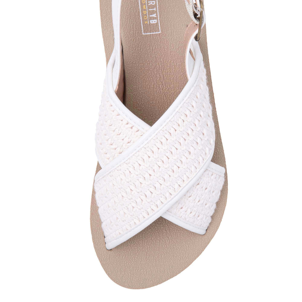 Yellow Box Footwear Hot Sale | Mariane Flatform Sandal - Cream