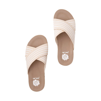 Yellow Box Footwear Premium | Kable Slide Sandal - Natural