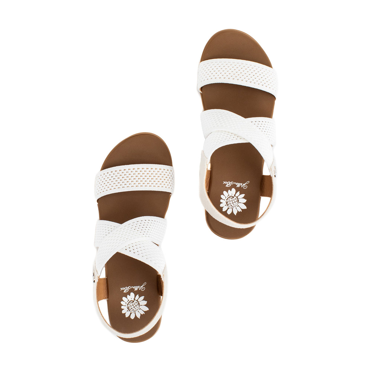 Yellow Box Footwear Sale | Marnie Wedge Sandal - White