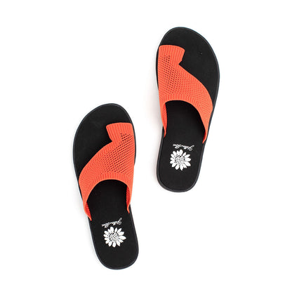 Yellow Box Footwear Top Pick | Feeza Knit Sandal - Camo