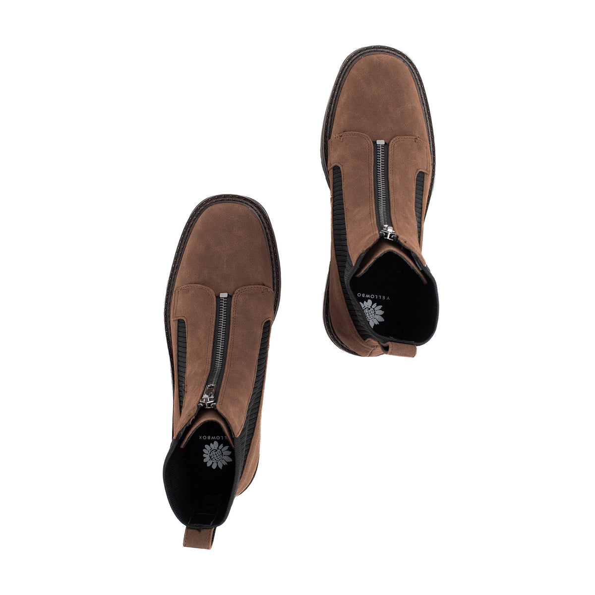 Yellow Box Footwear Exclusive | Spencer Knit Chelsea Boot - Brown
