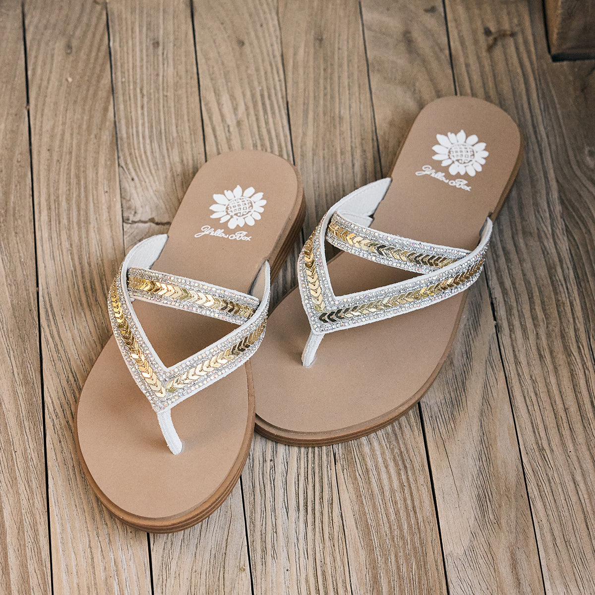 Yellow Box Footwear Signature | Dina Sandal - Natural