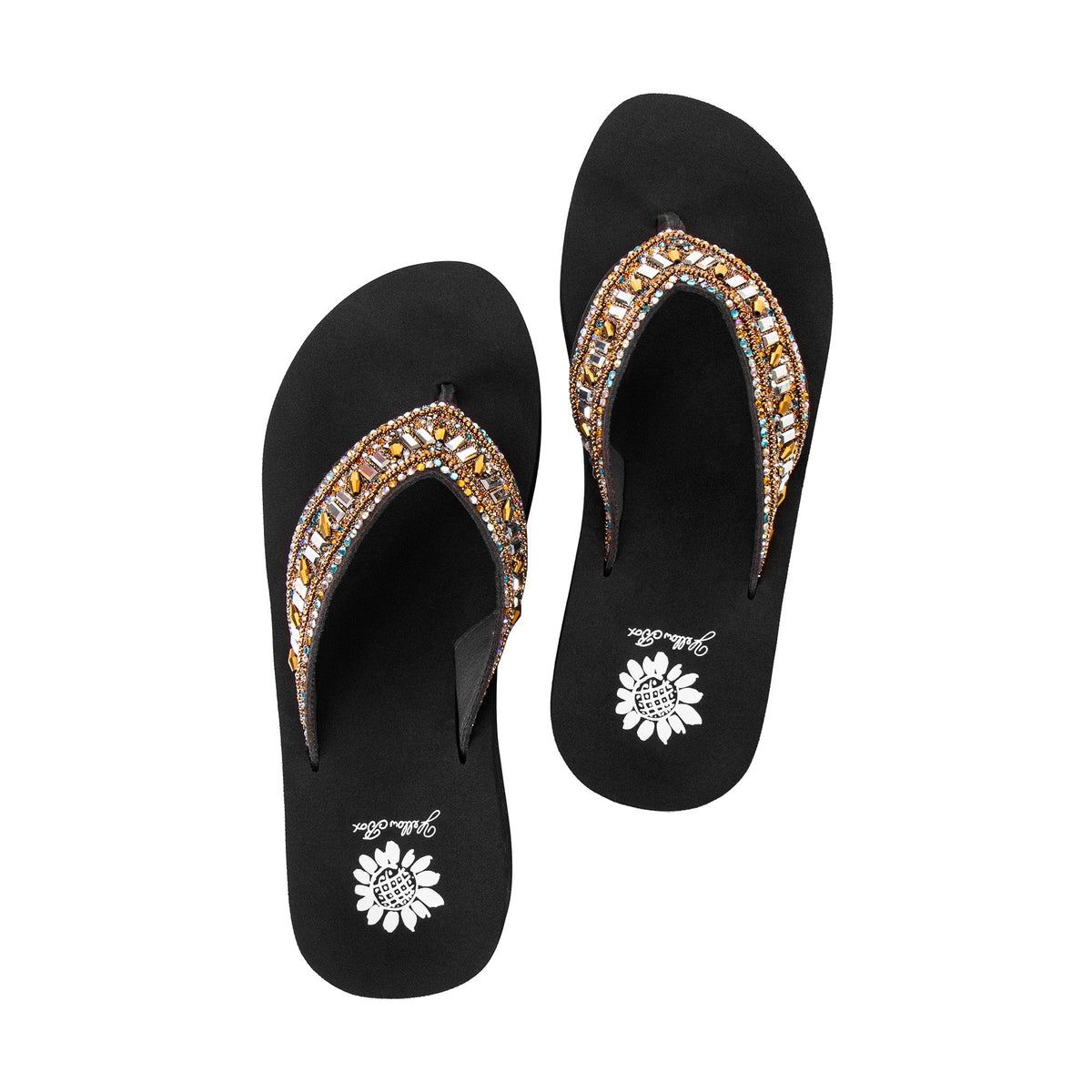 Yellow Box Footwear Customer Favorite | Raziq Flatform Sandal - Brown Multi