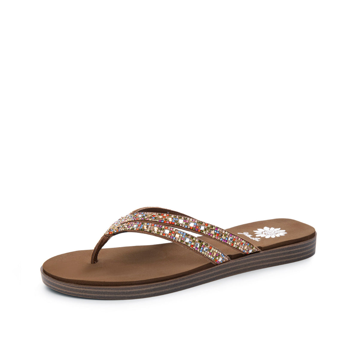 Yellow Box Footwear Best Seller | Dalia Flip Flop Sandal - Multi