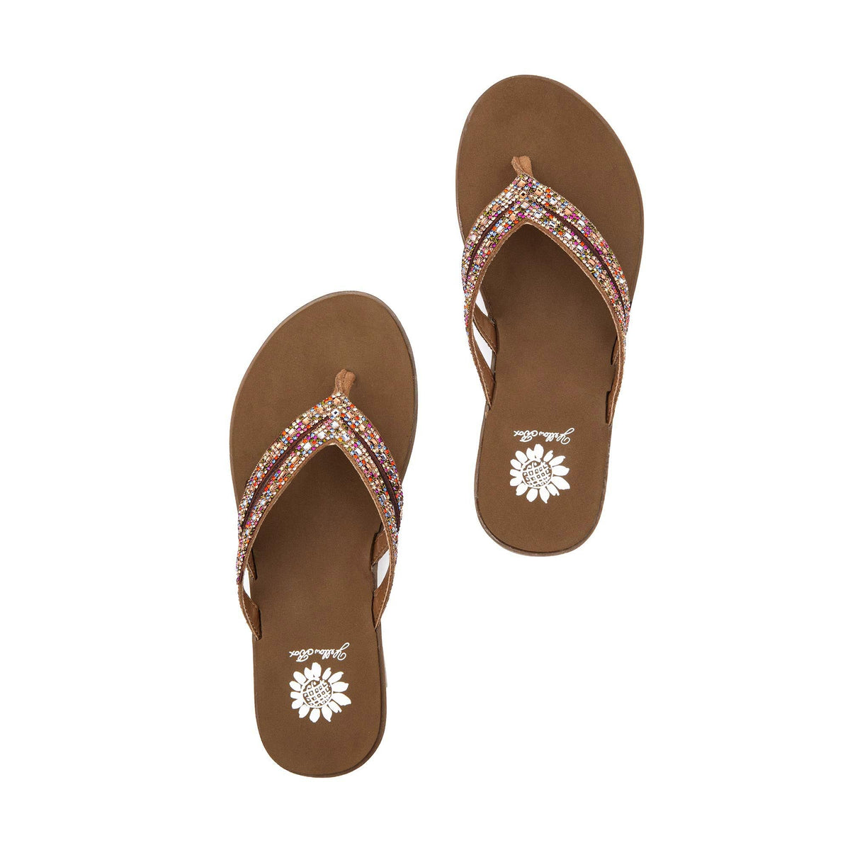 Yellow Box Footwear Best Seller | Dalia Flip Flop Sandal - Multi