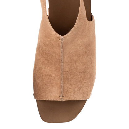 Yellow Box Footwear New | Capella Wedge Sandal - Taupe