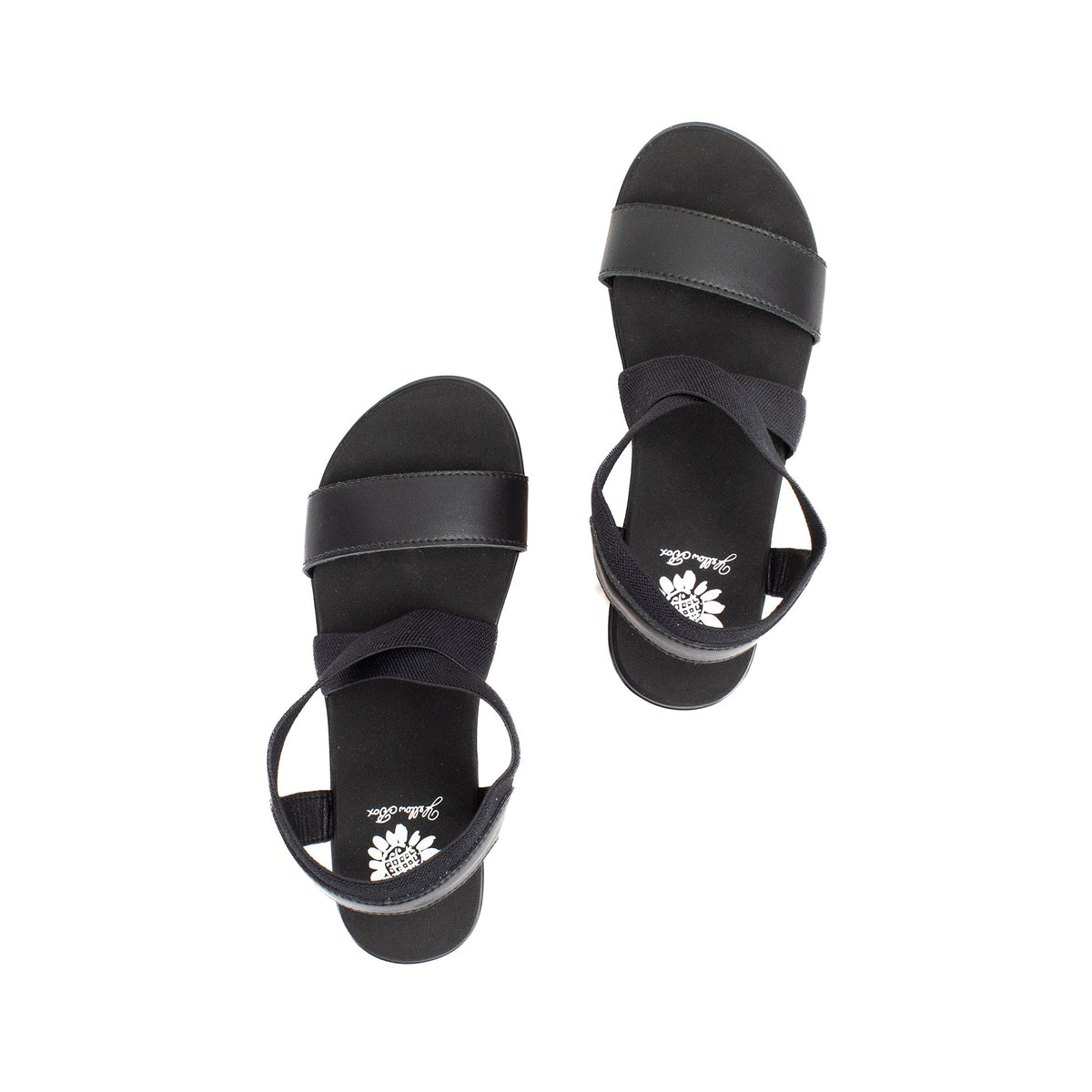 Yellow Box Footwear Deals | Maldive Wedge Sandal - Black