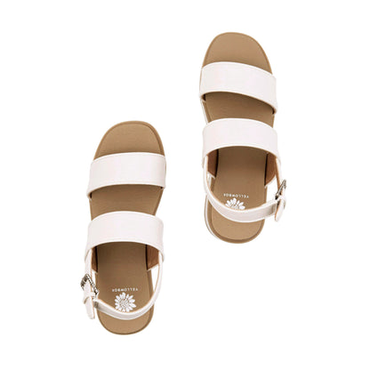 Yellow Box Footwear Special Offer | Ardenne Wedge Sandal - Cream