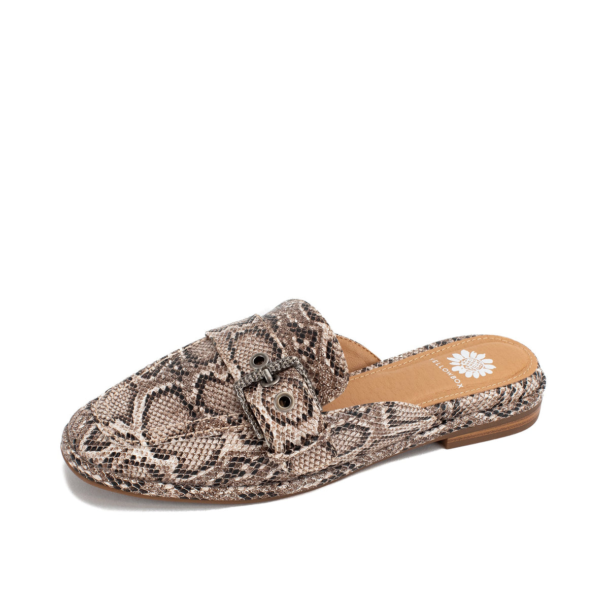 Yellow Box Footwear Everyday | Jardeen Loafer Mule - Snake