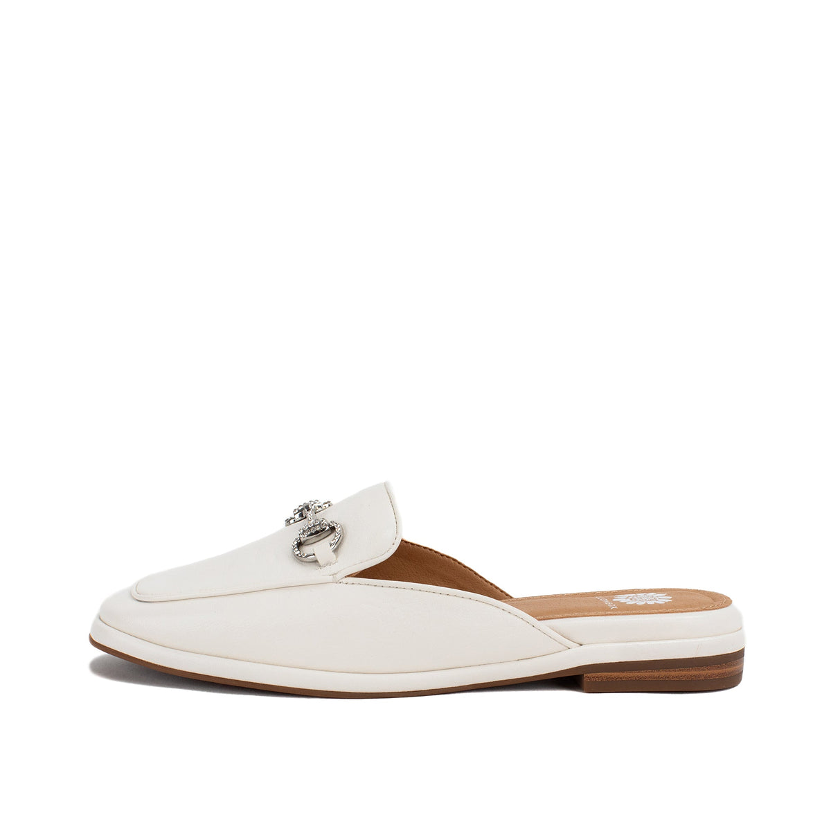 Yellow Box Footwear Trusted | Jolene Loafer Mule - White