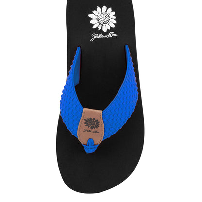 Yellow Box Footwear Recommended | Falava Flip Flop - Cobalt