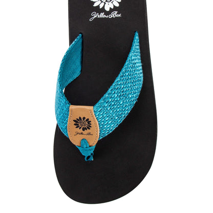 Yellow Box Footwear Best Price | Frayz Flip Flop - Teal