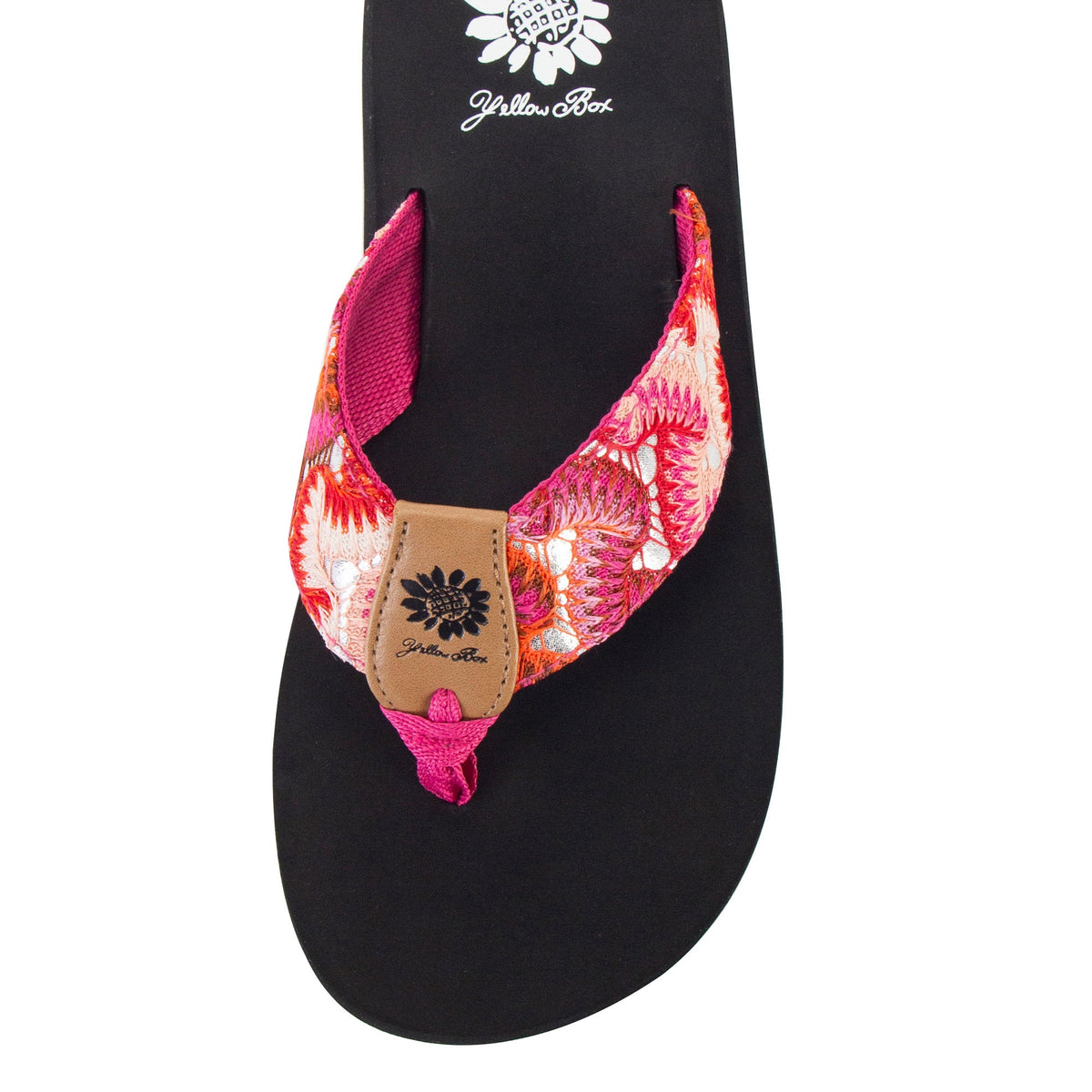 Yellow Box Footwear Essential | Fedonia Flip Flop - Fuchsia Multi
